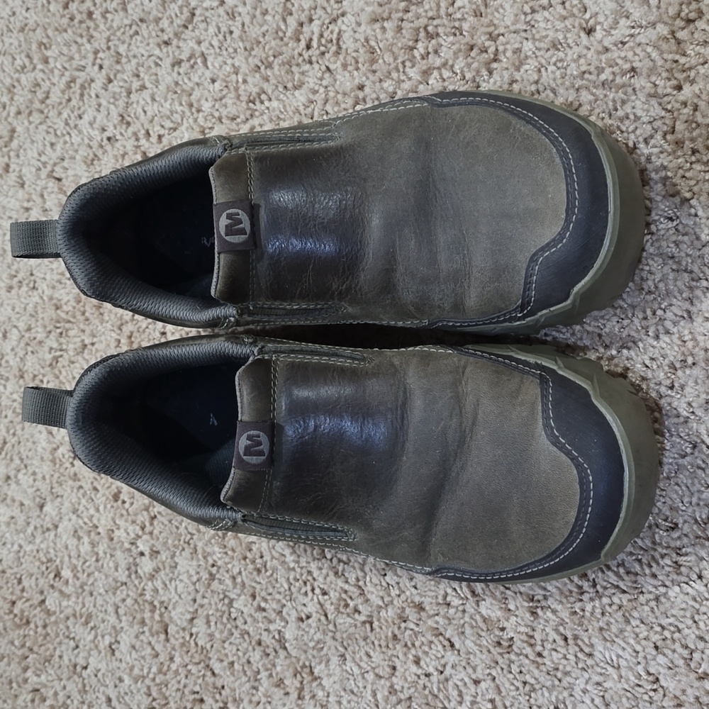Merrell Leather Slip On Moab